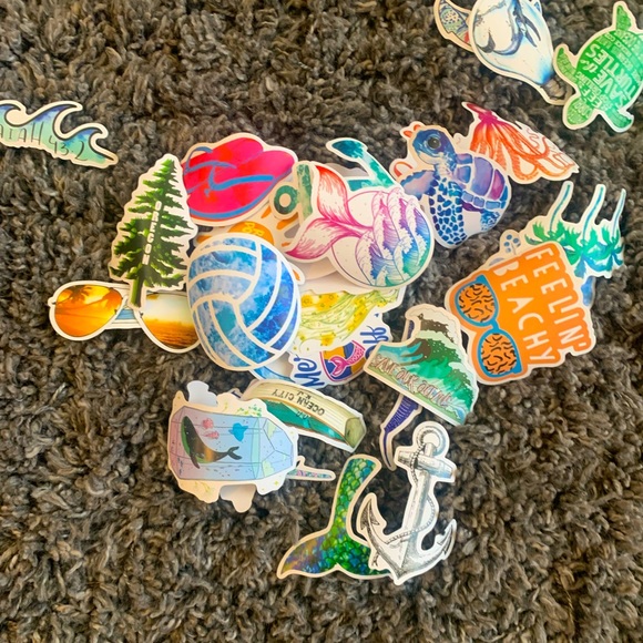 32pc pack of stickers🌊🍉☀️⛱ - Picture 2 of 2